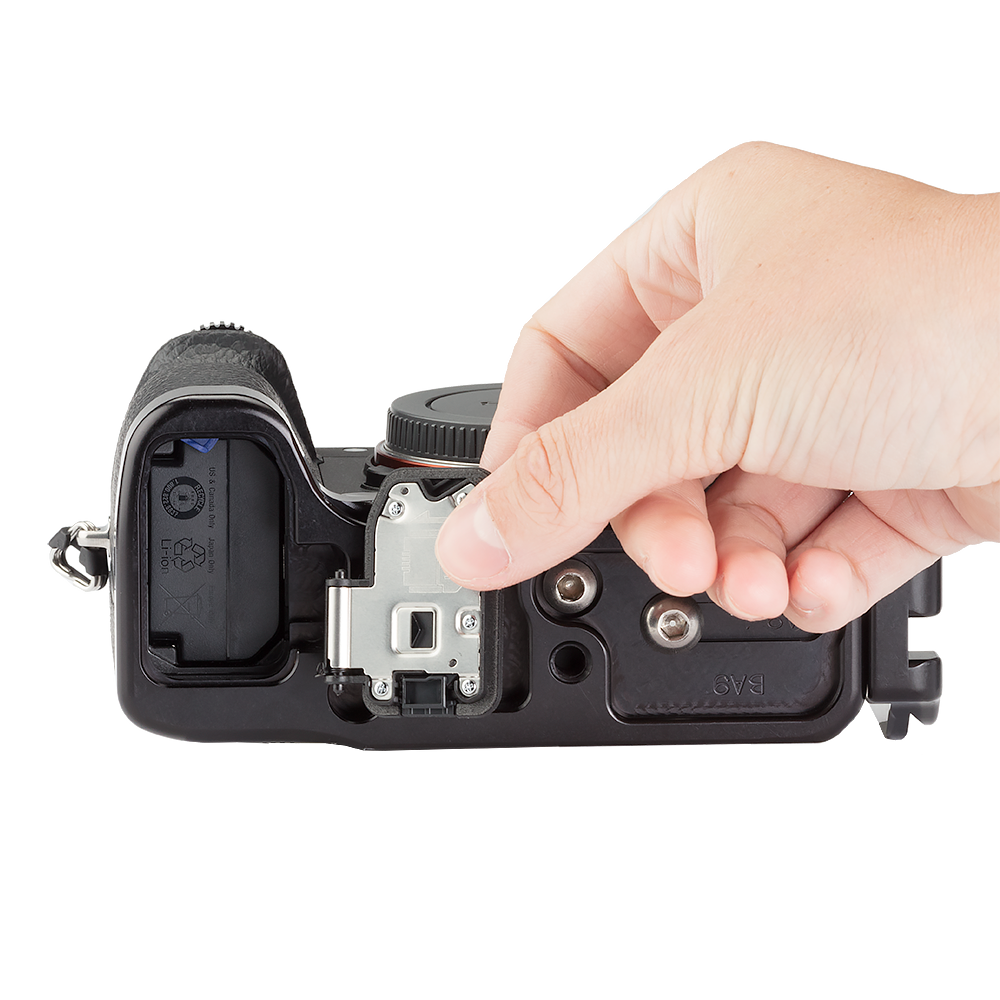 Really Right Stuff BA9 L-Plate Set: L-plate for Sony A7R III, Sony 