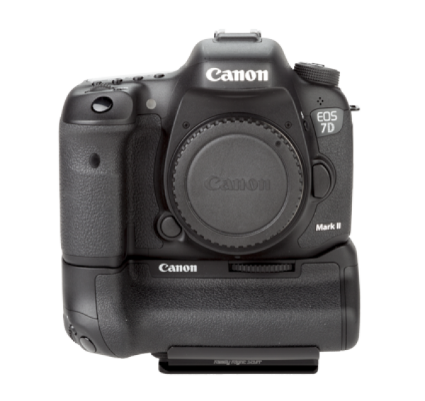 Really Right Stuff BGE16: Camera Plate for Canon 7DII with BG-E16