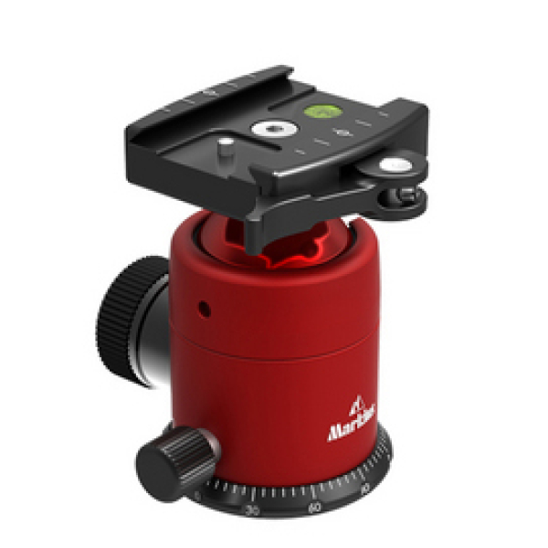 Markins Ball Head Q-Ball Q10i with lever release red