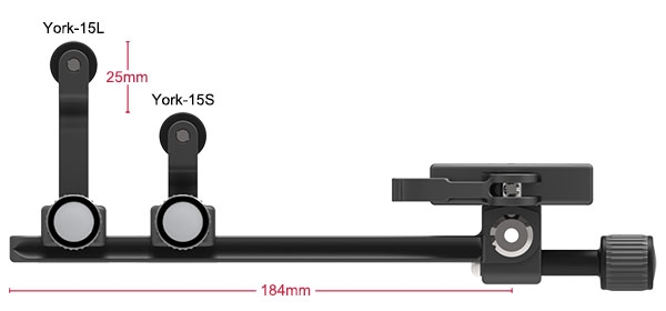 Markins VR Halter VR-15SL mit Drehverschluss und Batteriegriff