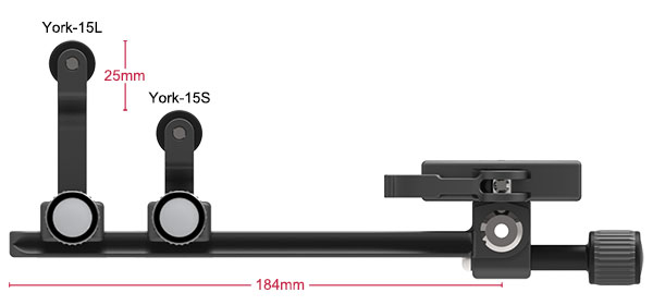 Markins VR Holder VR-15SL with quick release and battery grip